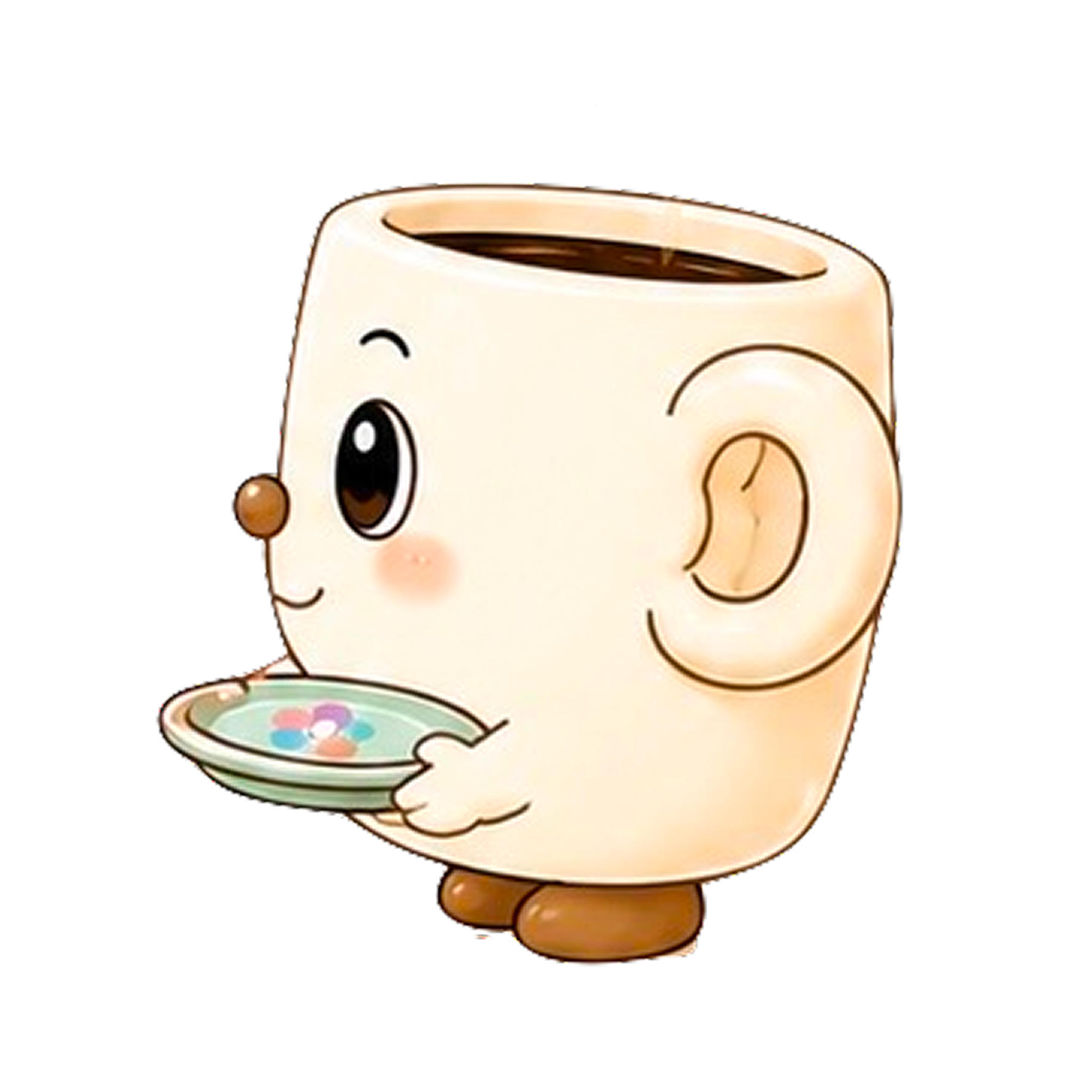 ⑦ コップん